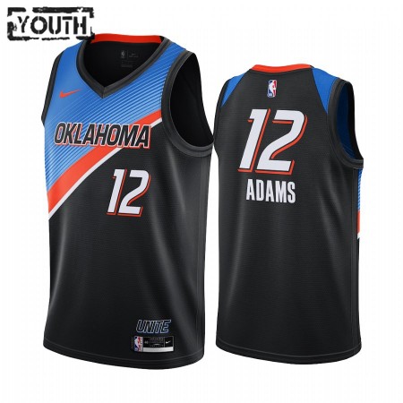 Maillot Basket Oklahoma City Thunder Steven Adams 12 2020-21 City Edition Swingman - Enfant